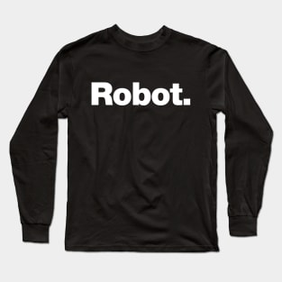 Robot Long Sleeve T-Shirt